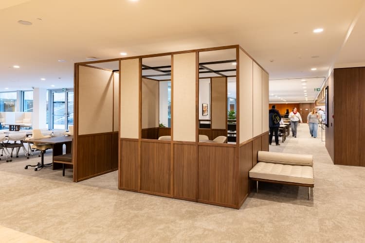 Lorenzo walnut brown in renovation of The Marnix